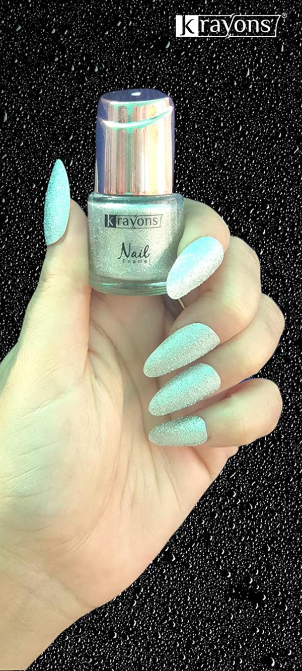 Krayons Crazy Gel Nail Enamel Waterproof Smudgeproof Longlasting 8 ml