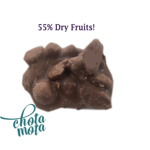Chota Mota Dry Fruit and Nut Clusters with Chocolate (Milk) 200g JioMart