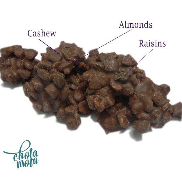 Chota Mota Dry Fruit and Nut Clusters with Chocolate (Milk) 200g JioMart