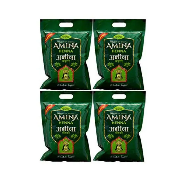 Amina Natural Green Henna Mehndi Henna Powder for Skin Hand and Hair