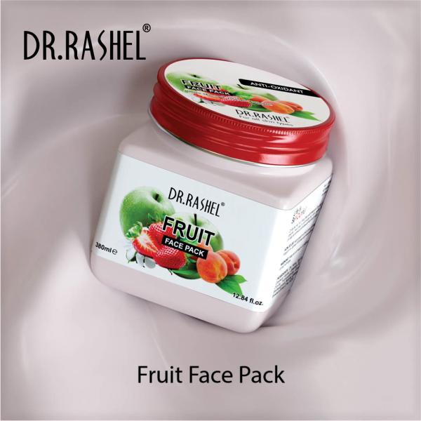 DR.RASHEL Fruit Face Pack for Glowing Skin, Oil Control, Acne, Pimples