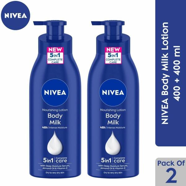 NIVEA Body Lotion for Very Dry Skin with Almond Oil & Vitamin E,400 ml