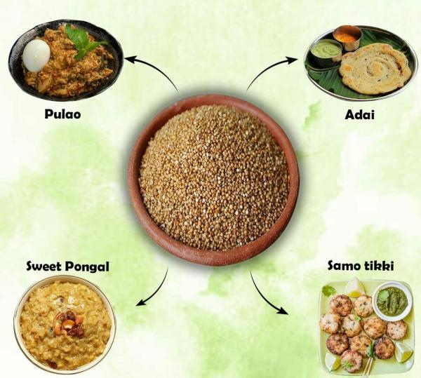 Farmbean Browntop Millet Natural Grains, 5kg (Chotti Kangni / Andu