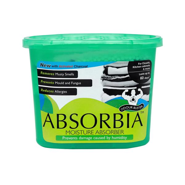 Absorbia Moisture Absorber & Odour Buster with Activated Charcoal 600