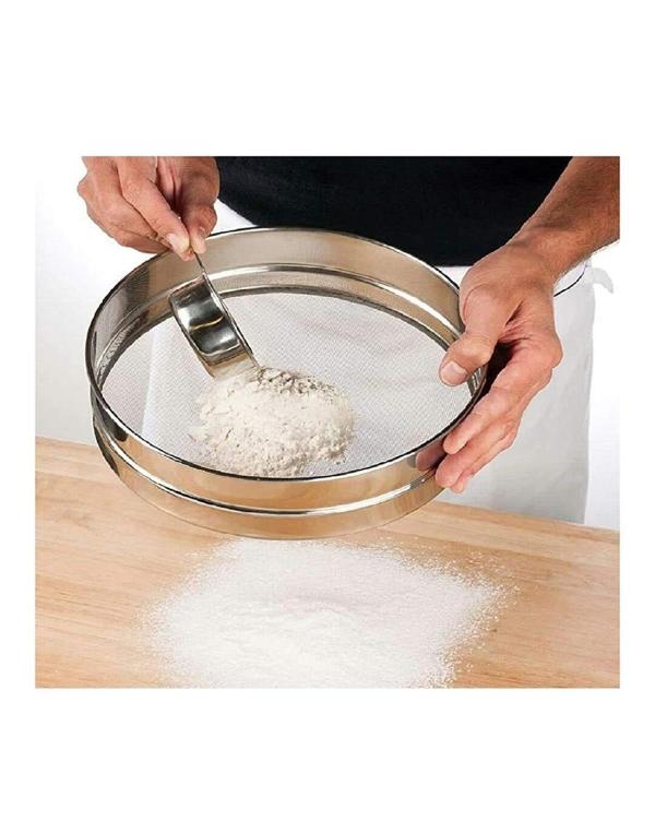 Wofier Stainless Steel Flour Chalni, Spices, Food Strainers Fine Mesh