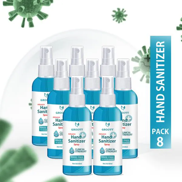 Hand Sanitizer Kills 99.99 germs and viruses on Hand, Hard & Soft Surfaces, Safe