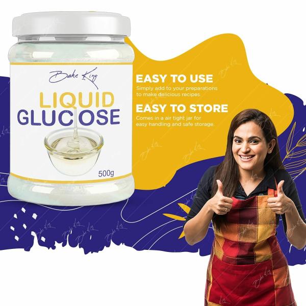 Bake King Liquid Glucose for ice Cream 500gm, Glucose Syrup for aking