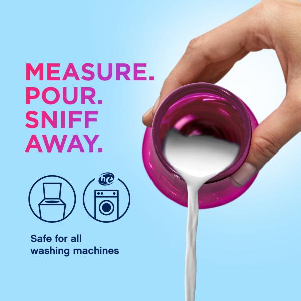 LYZOO Washing machine Top and Front Load Rose Liquid Detergent And Free