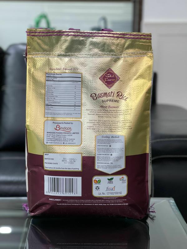 Gold Farm Supreme Basmati Rice (10kg) JioMart