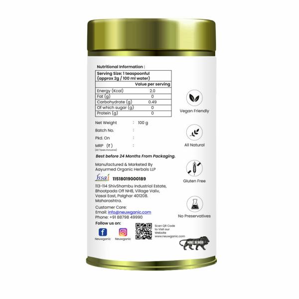 Neuwganic Tulsi Green Tea Green Tea Weight Loss Immnunity