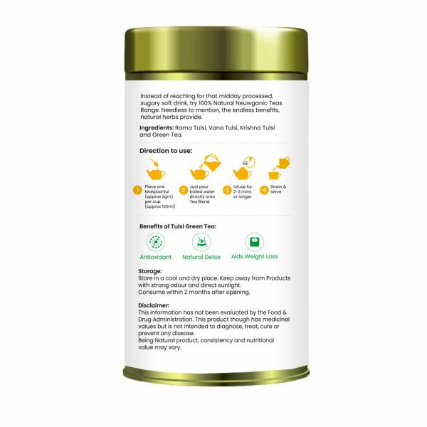 Neuwganic Tulsi Green Tea Green Tea Weight Loss Immnunity