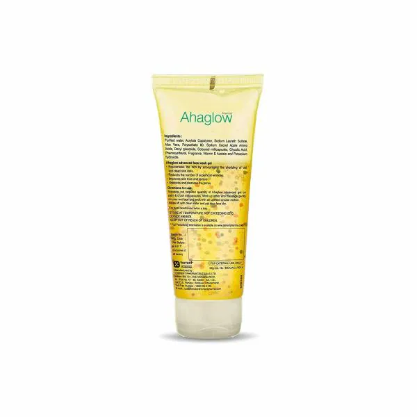 Ahaglow Face Wash No Parabens Sulfates 100g JioMart