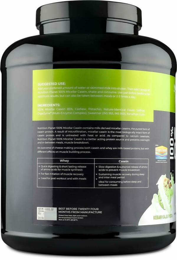 Nutrition 100 Micellar Casein (With real Cashew, Pistachio