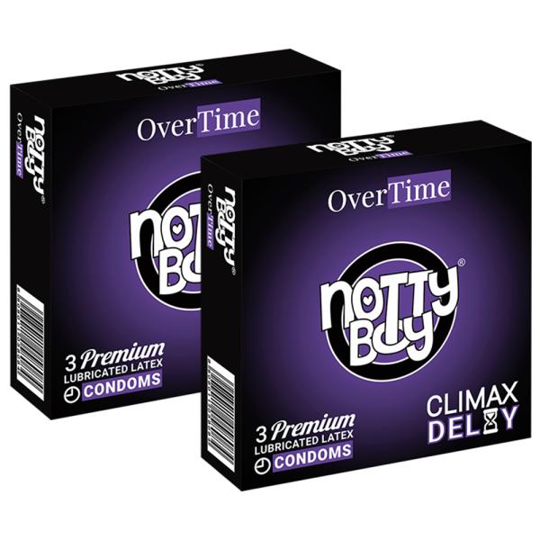 NottyBoy OverTime Climax Delay Condoms 6 units JioMart