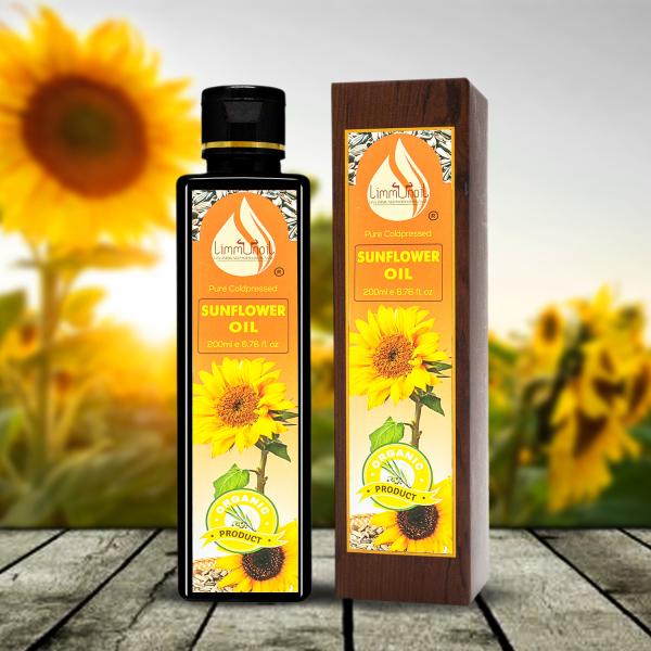 Limmunoil Sunflower Pure Cold Pressed Oil 200ml JioMart