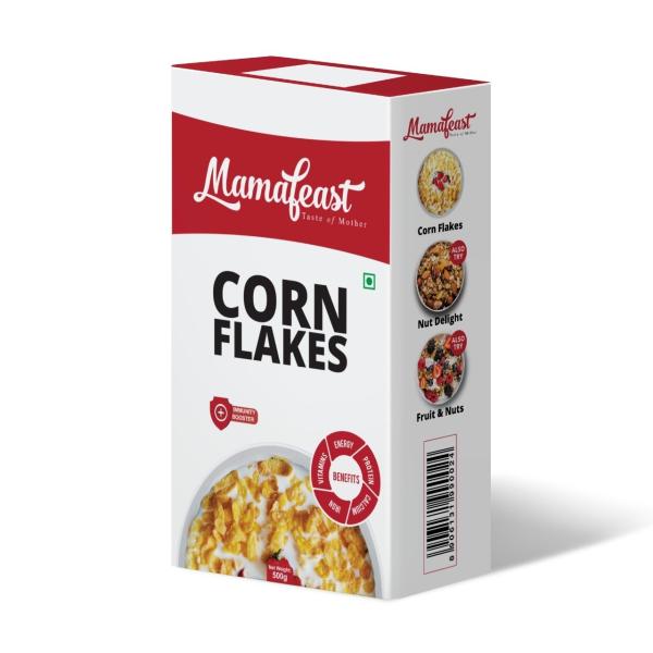 Mamafeast Cornflakes Morning Breakfast Cereals Low Fat Healthy Whole