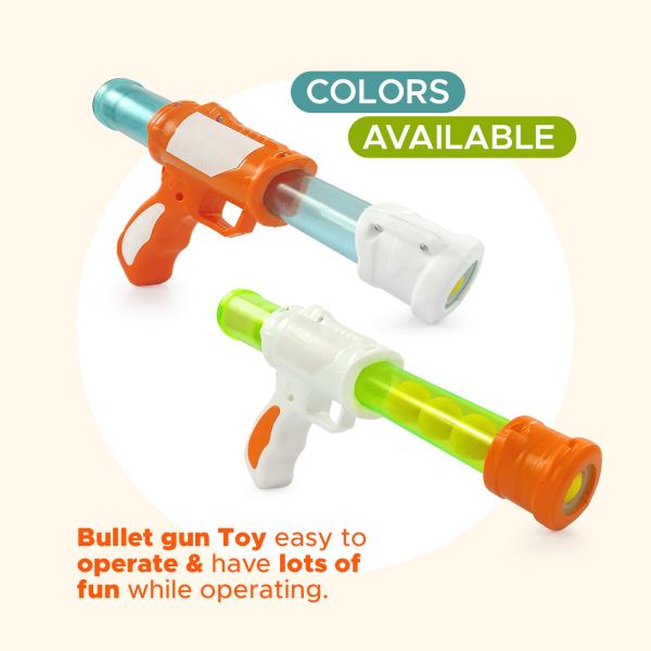 NHR Air Pressure Gun for Kids Soft Ball Air Shooting Gun Gun with 5