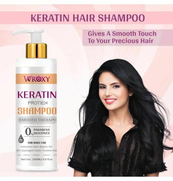Wroxy Keratin Shampoo 200ml, Keratin Conditioner 200ml, Onion Hair