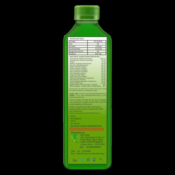 MINTVEDA Noni Juice, 1 L JioMart