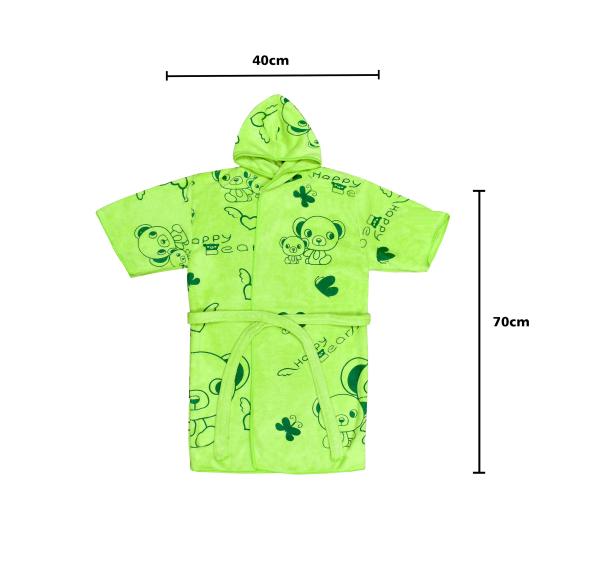 THE LITTLE LOOKERS Swimming Bath Gown for Kids, Bath Gown for Baby Boys