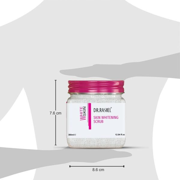 Dr.Rashel WHITE SKIN SCRUB For Skin Whitening, Skin Lightening, Dark