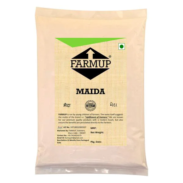 FARMUP Maida Flour, (400g Pack of 1) JioMart