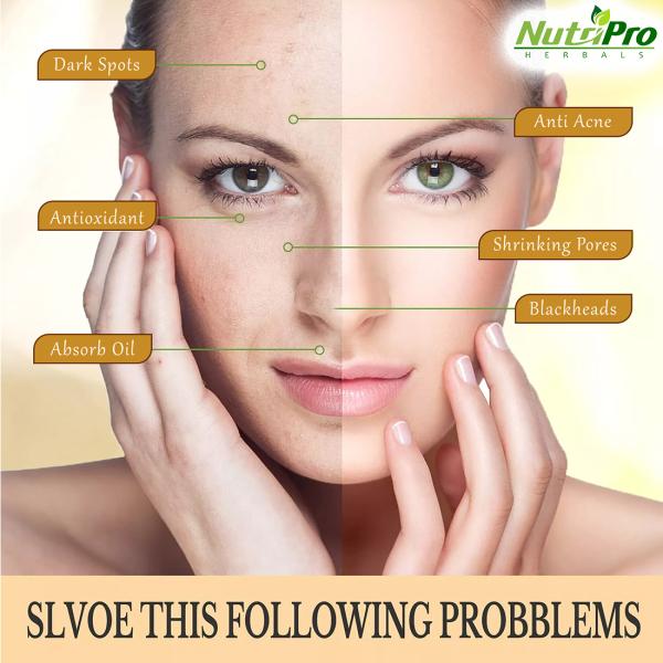 NutriPro Gold Scrub With Himalayan Rose Water For Radiant & Instant