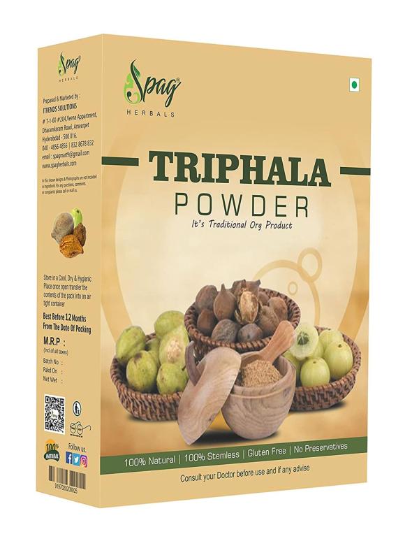 Spag Herbals Triphala Powder 150 G (150G x 2) JioMart