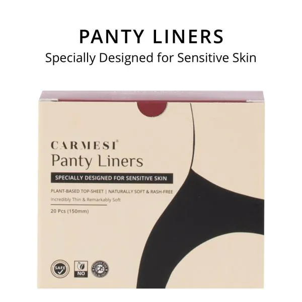 Carmesi Panty Liners Designed for Sensitive Skin (20 Pieces) JioMart