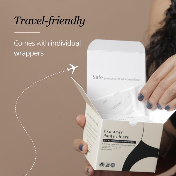 Carmesi Panty Liners Designed for Sensitive Skin (20 Pieces) JioMart