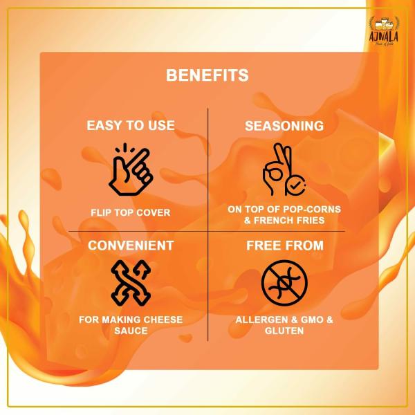 Ajnala Cheddar Cheese Powder 100gm, 200gm, 500gm & 1kg ) (600) JioMart