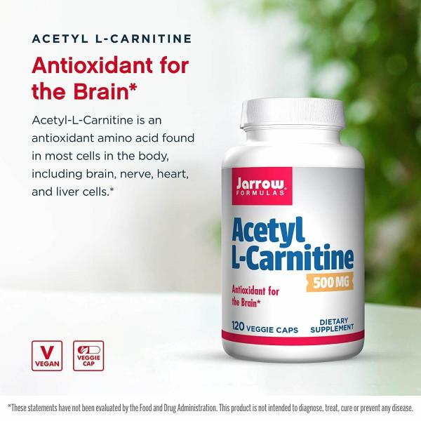 Jarrow Formula Acetyl LCarnitine 120 veggie capsules JioMart
