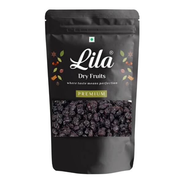 LILA DRY FRUITS Premium Dried Californian Unsweetened Blueberries 200 g