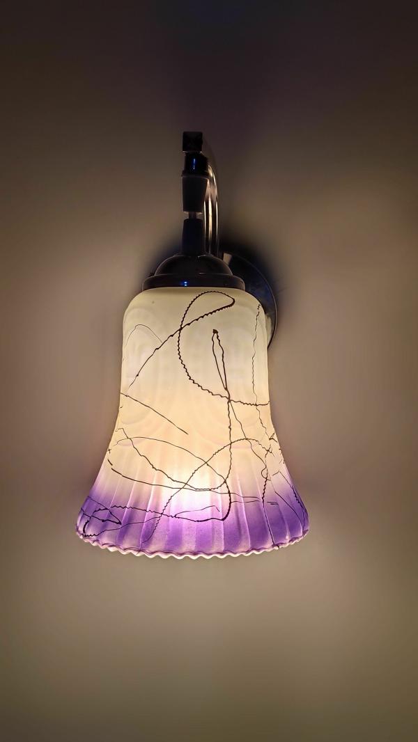 P R PRASHANT Glossy Blue Wall Lamp Surface Mounted (Pack of 6) JioMart