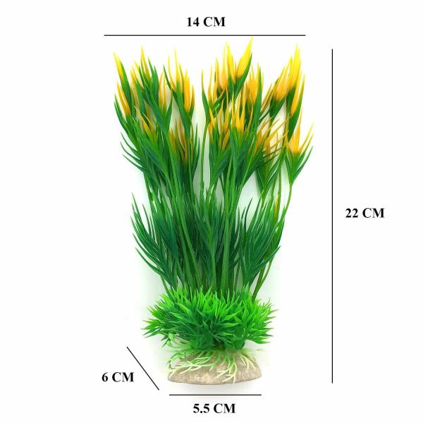 Venus Aqua Aquarium Decoration Plant for Fish Tank, Home and Office