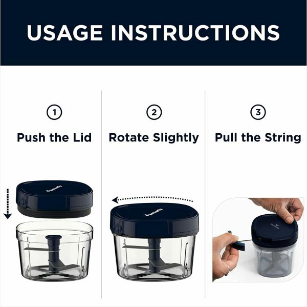 NAAYAGI BUTTERFLY PREMIUM VEGETABLE CHOPPER WITH BLADES JioMart