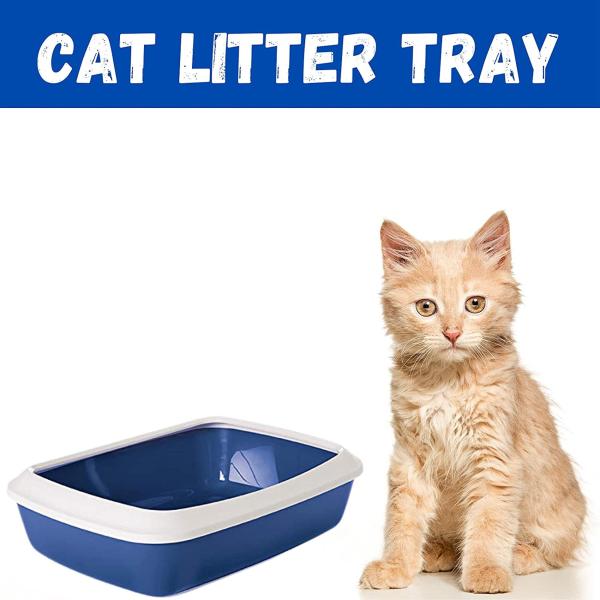 Savic Iriz Cat Litter Tray With Rim Perfect Starter For Kitten Toilet