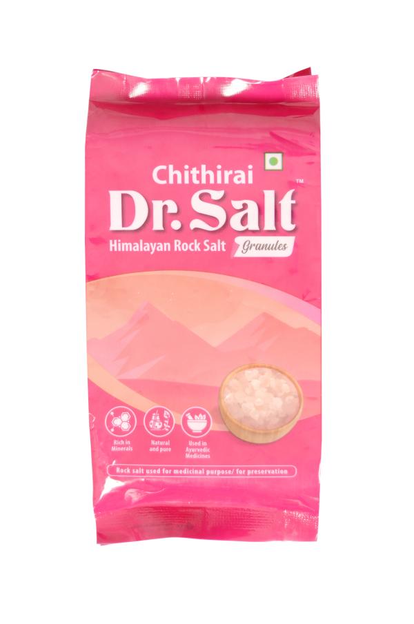 CHITHIRAI Dr. Salt Pink Himalayan Rock Salt Granules 1kg JioMart
