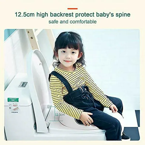 Odelee Blue CS Baby Cushioned Potty Seat with Easy Grip Handles and