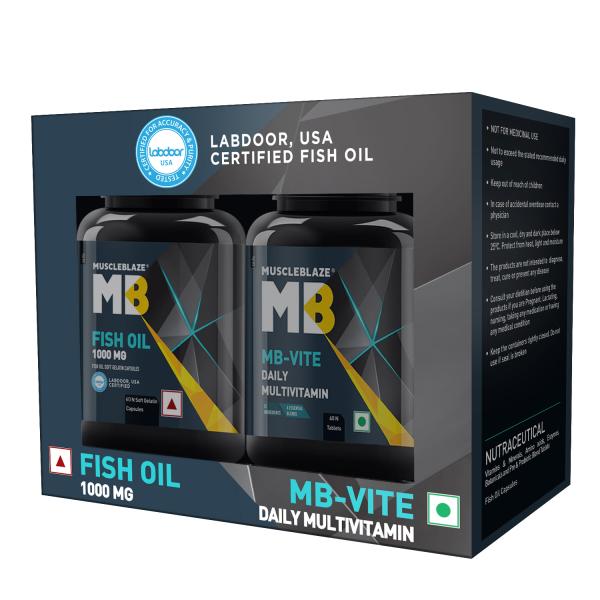 MuscleBlaze MBVite Daily Multivitamin with 51 Ingredients & 6 Blends