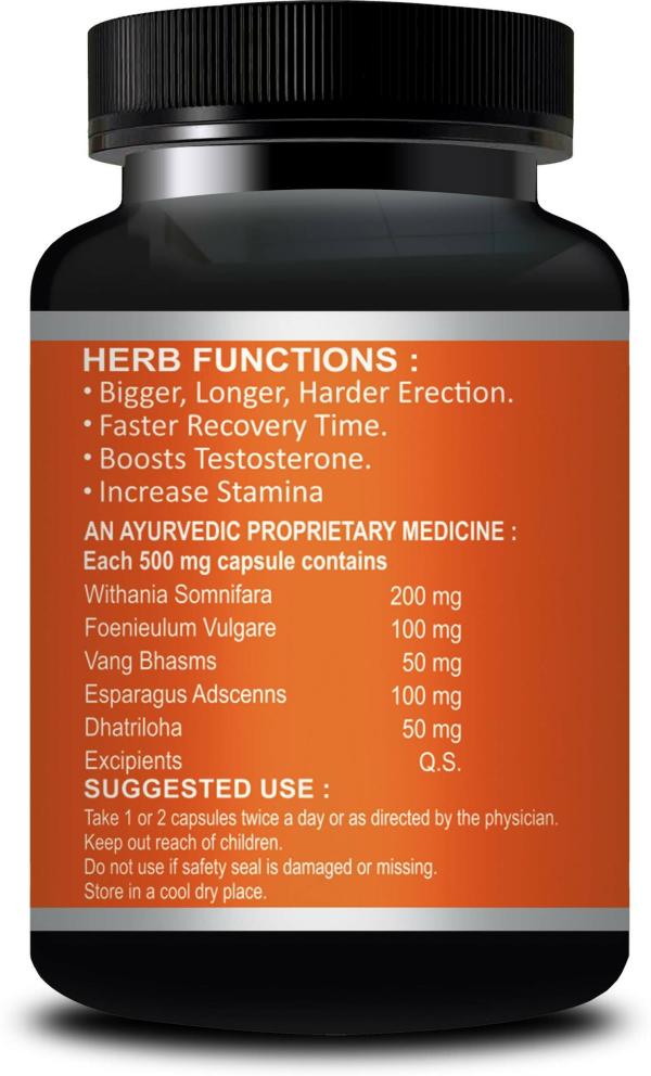 Inlazer Sexp 180 Herbal capsules, 15 capsules JioMart