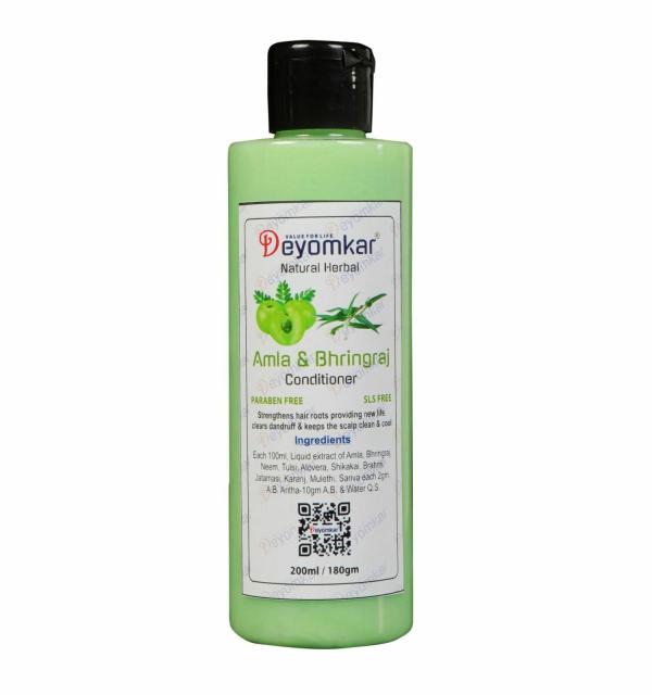 Deyomkar Natural Herbal AmlaBhringraj Conditioner JioMart