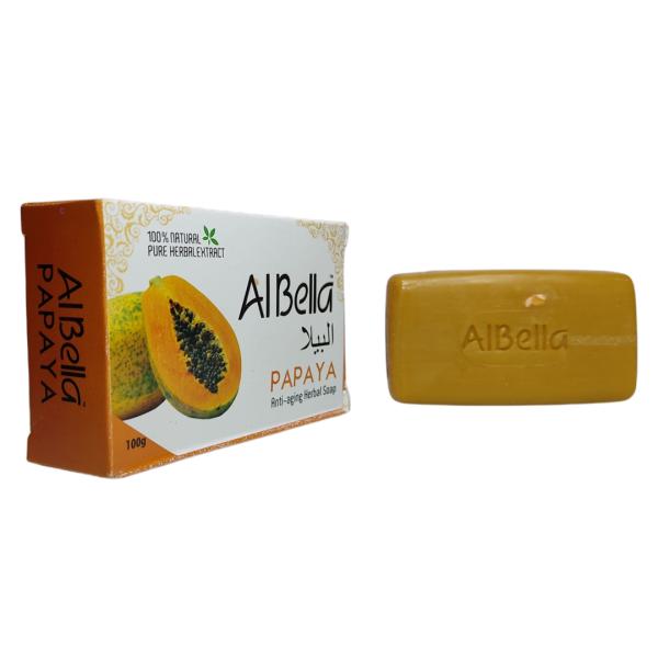 Queue Albella Pure Herbal Extract Papaya Antiaging and Whitening