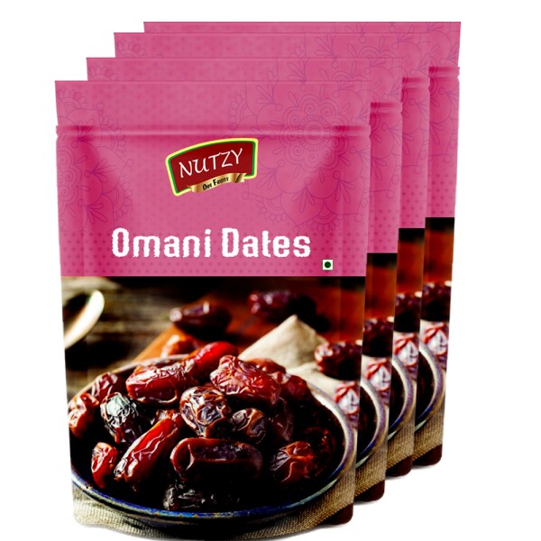 Nutzy Omani Dates 1000g (4x250 g) JioMart