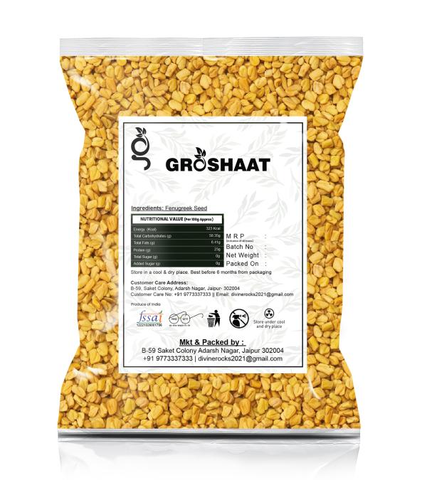 Groshaat Dana Methi 1 kg Fenugreek Seeds JioMart