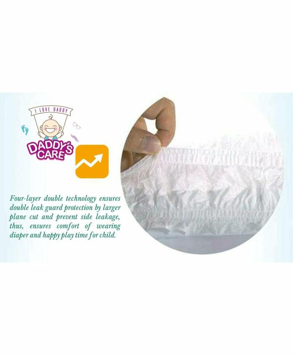 Daddy's Care UltraThin Disposable PullUp Diapers with Wetness