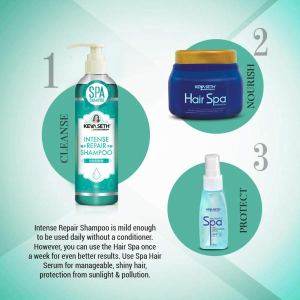 Keya Seth Aromatherapy, Intense Repair Shampoo for Soft & Silk Hair (pack  of 2) - JioMart