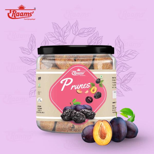 RRAAMS' PRUNES 250GM HEALTHY GLUTEN FREE ORGANIC FRUIT PRUNES 250GM