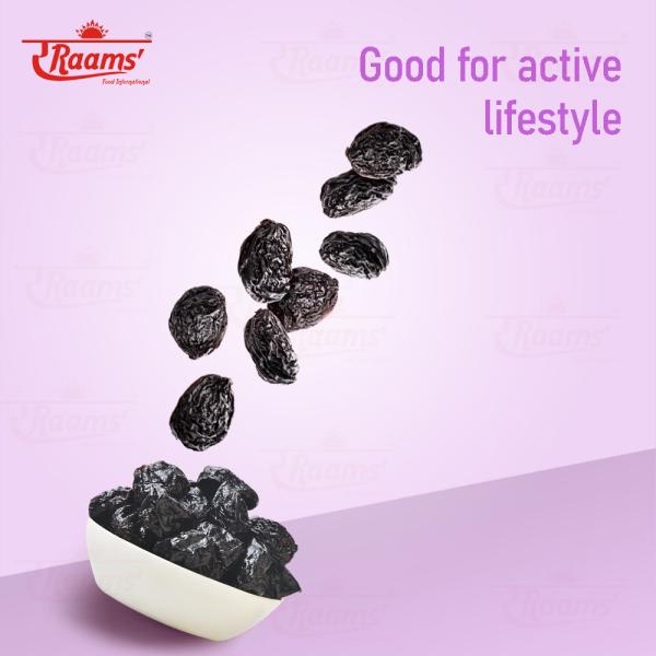 RRAAMS' PRUNES 250GM HEALTHY GLUTEN FREE ORGANIC FRUIT PRUNES 250GM