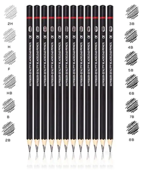 Wynhard Drawing Pencils Sketching Kit Sketch Pencils Set for Artists